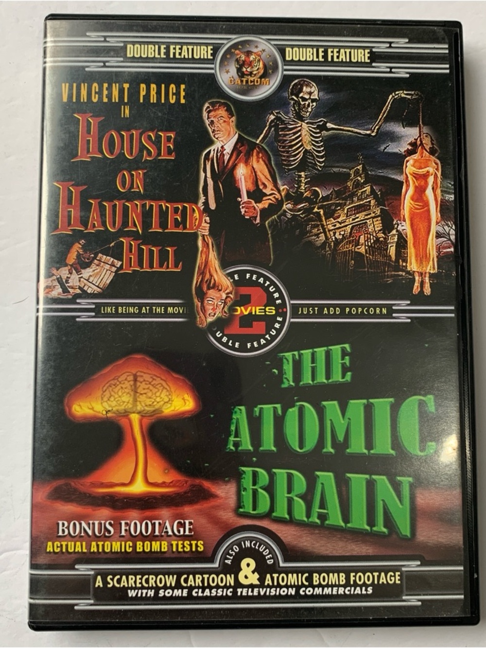 House on Haunted Hill / The Atomic Brain Double Feature DVD